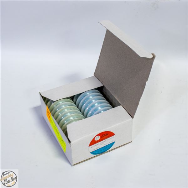 24 SPOOLS OF MONOFILAMENT FISHING LINE