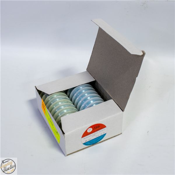 24 SPOOLS OF MONOFILAMENT FISHING LINE