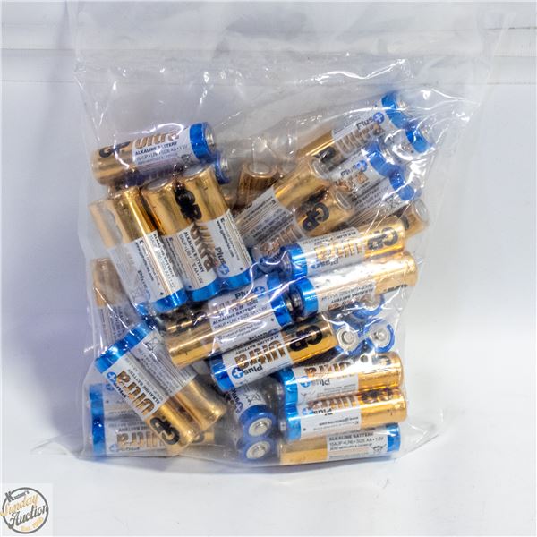 25 X 2 PACKS = 50 AA ALKALINE BATTERIES
