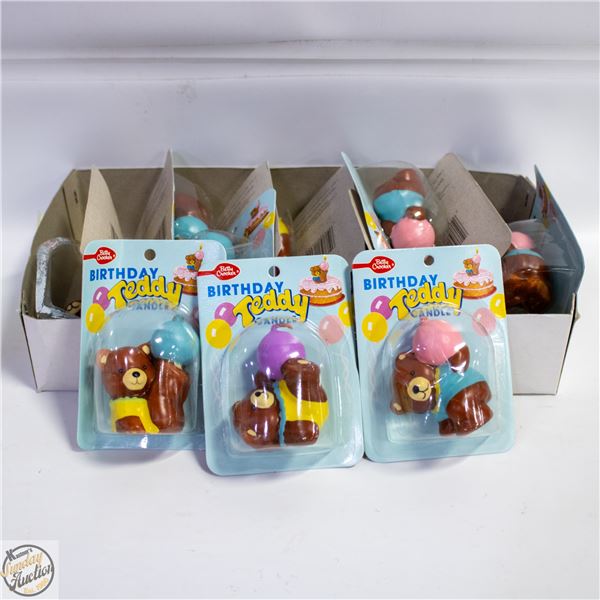 CASE OF 12 BETTY CROCKER TEDDY BEAR BIRTHDAY-