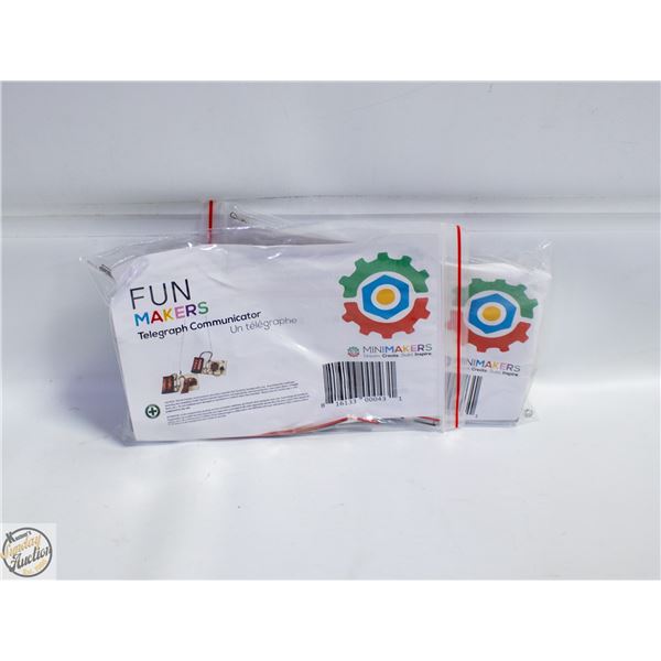 2 X TELEGRAPH COMMUNICATORS