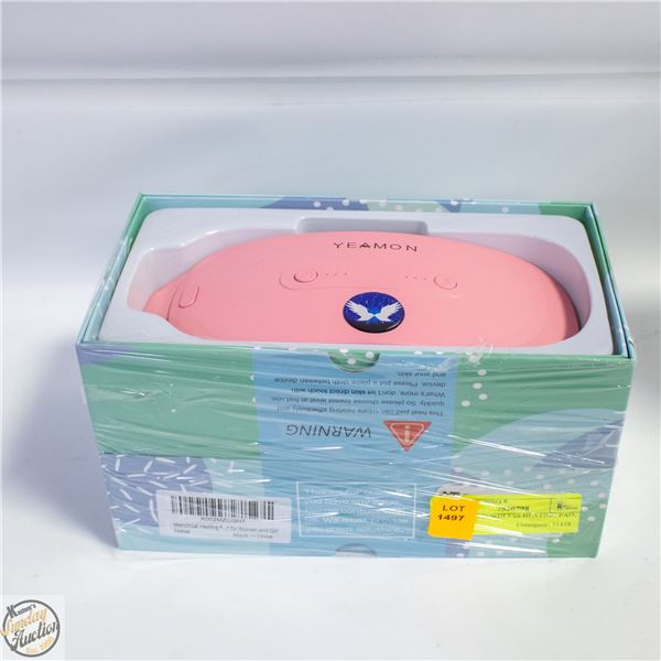 LOT OF 2 CORDLESS HEATING PAD, 3 HEAT