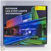 Image 1 : 2 X 100FT OUTDOOR STRIP LIGHTS, LED,