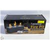 Image 1 : NEW CONCRETE TABLETOP FIRE PIT, 3 ALCOHOL