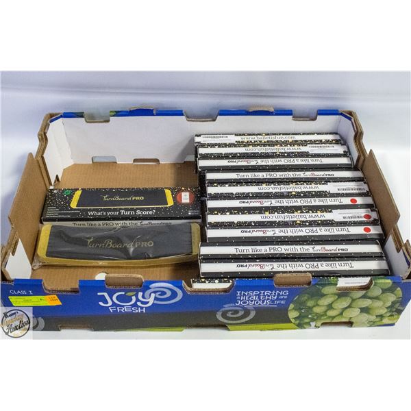 LOT OF 12, TURNBOARD PRO, OFFICIAL