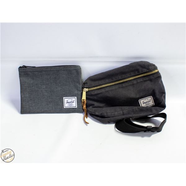 HERSCHEL WAIST BAG + HERSCHEL COIN POUCH