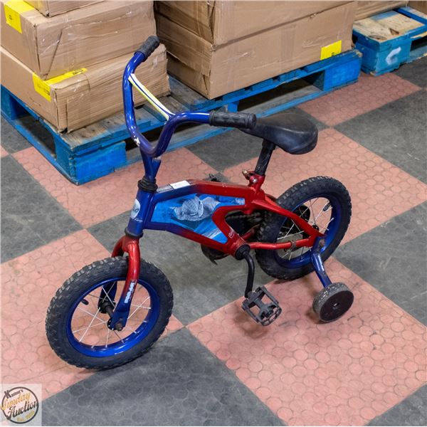SPIDERMAN 12" KIDS BIKE