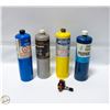 Image 1 : LOT OF SMALL PROPANE BOTTLES