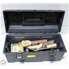 Image 1 : PLASTIC TOOL BOX + HAND TOOLS