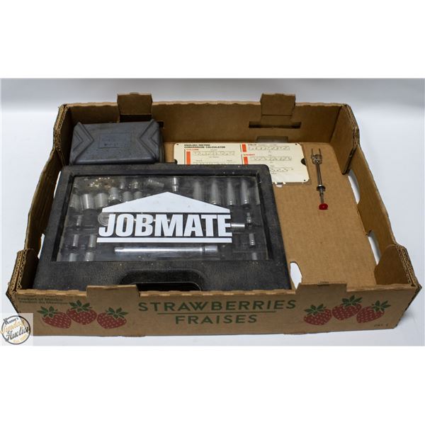 VERMEER THREAD PITCH GAUGE, SOCKET SET