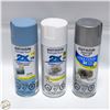 Image 1 : 3PK RUSTOLEUM SPRAY PAINT