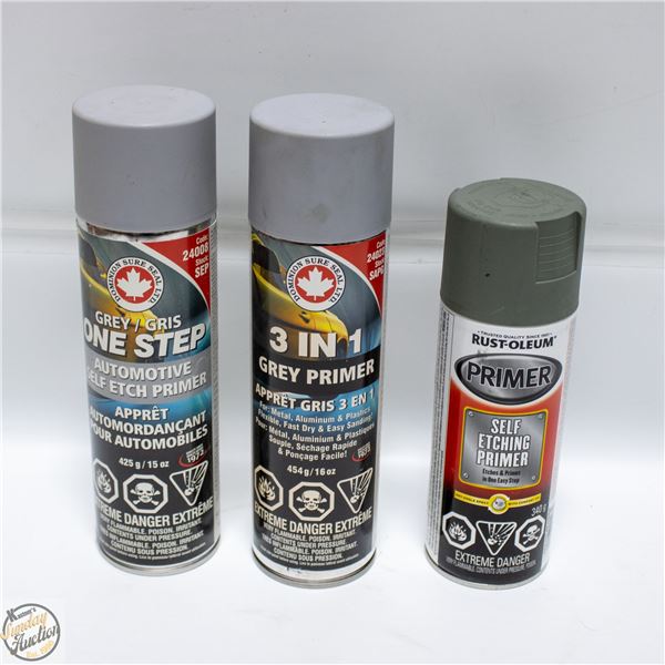 3PK PRIMER SPRAY PAINT