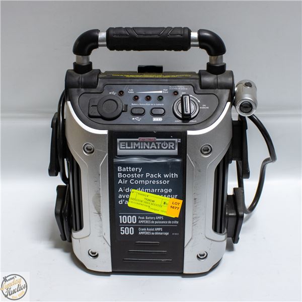 ELIMINATOR 1000A BOOSTER PACK/COMPRESSOR