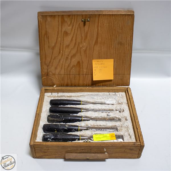 STANLEY CHISELS MADE IN ENGLAND