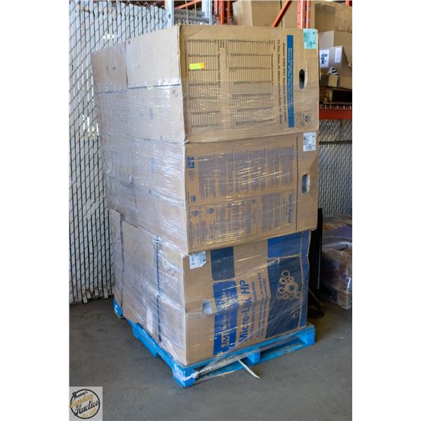 6 BOXES ASSORTED SIZE UNUSED FIBERGLASS PIPE-