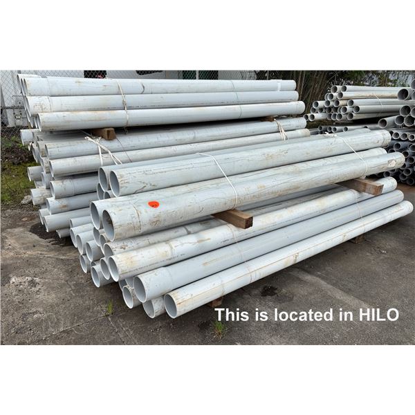 Multiple Lengths PVC Pipe, Misc Sizes