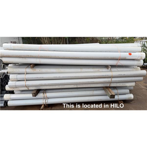 Multiple Lengths PVC Pipe, Misc Sizes