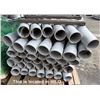 Image 1 : Multiple Lengths PVC Pipe & Angled Sweeps, Misc Sizes