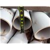 Image 6 : Multiple Lengths PVC Pipe & Angled Sweeps, Misc Sizes
