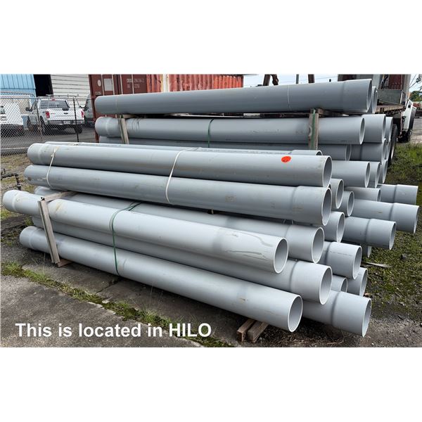 Multiple Lengths PVC Pipe, Misc Sizes