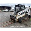 Image 1 : Bobcat T740 Skid Steer Track Loader w/ Pallet Forks (Starts & Runs - Needs Repair)