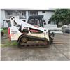 Image 4 : Bobcat T740 Skid Steer Track Loader w/ Pallet Forks (Starts & Runs - Needs Repair)