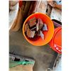 Image 13 : Contents of Pallet: Multiple Buckets Hardware, Kraloy Junction Boxes, Shackles, Clamps, etc