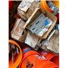 Image 14 : Contents of Pallet: Multiple Buckets Hardware, Kraloy Junction Boxes, Shackles, Clamps, etc