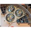 Image 3 : Qty 5 LED High Mast Lighting Items J-103 Luminaire 23" Dia