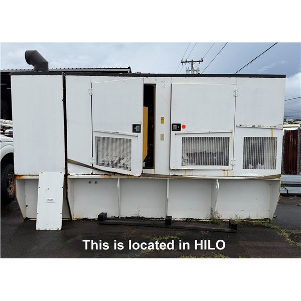 Caterpillar C9 Generator 250kw, Untested, Functionality Unknown
