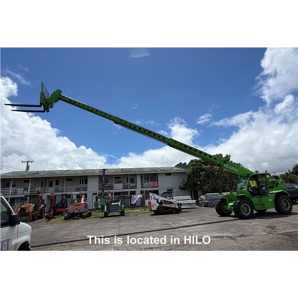 Merlo P50.18HM Telehandler Telescoping Lift 11000 lb Capacity, 59-Ft, 254 Hours (Starts & Runs - See