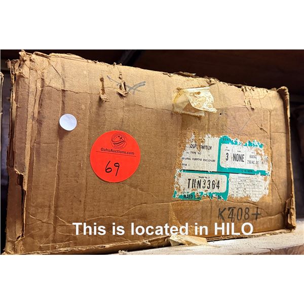 Qty 1 Box THN3364 LFO Switch General Purpose Enclosure