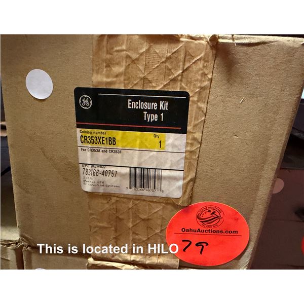 Qty 3 GE CR353XE1BB Enclosure Kits Type 1