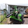 Image 4 : Mazaka Pile Driver Machine w/ Mitsubishi Engine (Starts & Runs See Video)