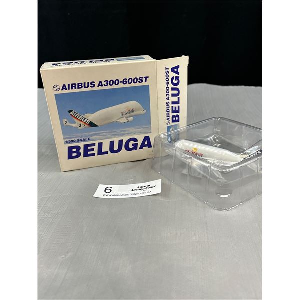 1:500 Scale Airbus Beluga Diecast Plane in box