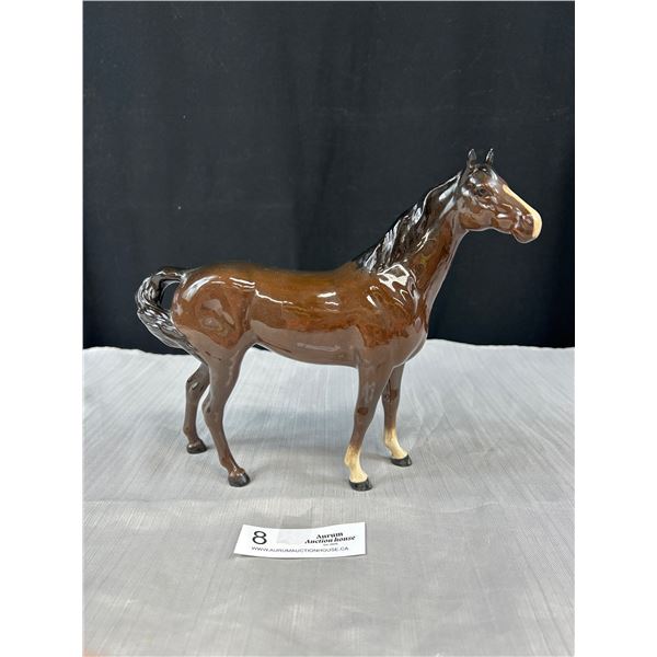 9in Tall Royal Dalton Porcelin Horse