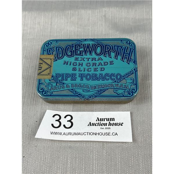 Hard to find Never Opened Edgeworth Pipe Tobacco Tin