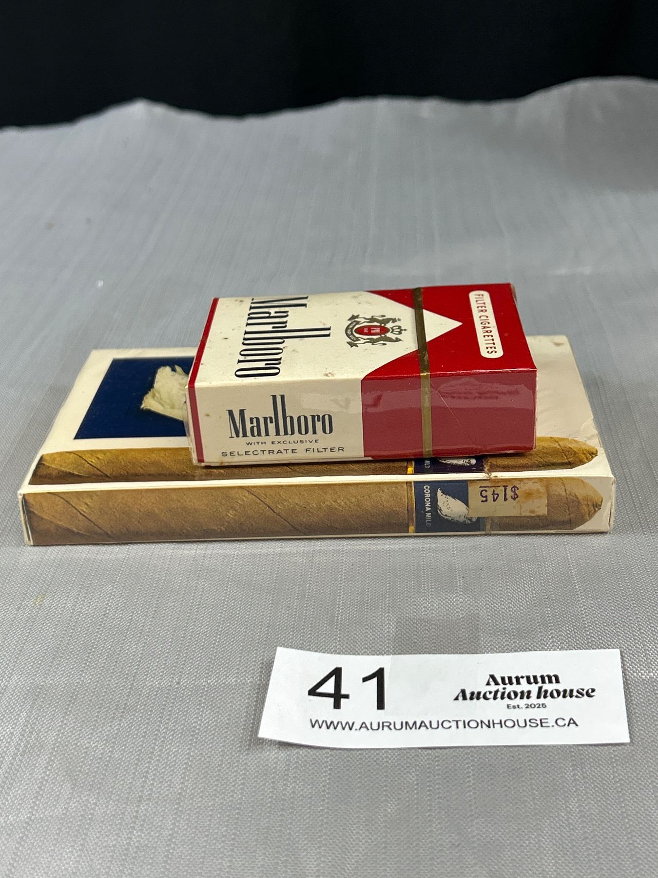Vintage White Owl Malboro Cigarette Packs Unopened