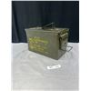 Image 1 : Older Metal Ammo Box Canadian Military