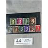 Image 2 : Lot of WW2 German Stamps in Holder