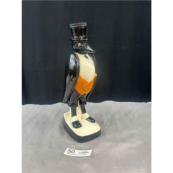 Vinatge Royal Dalton Old Crow empty Burbon bottle 13" tall