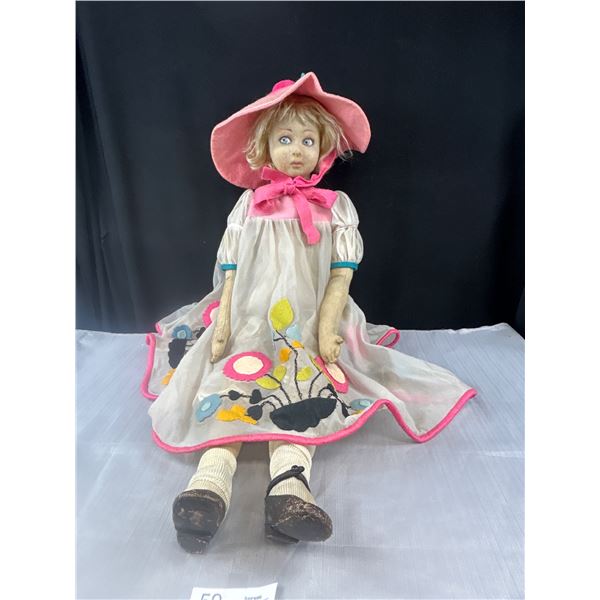 1930s Italian Lenci Felt Doll