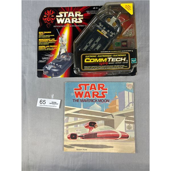 Harder to Find 1979 Star Wars The Maverick Moon Book + Star Wars Episode 1 Comm Tech in Package