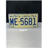 Image 1 : 1972 North Carolina License Plate