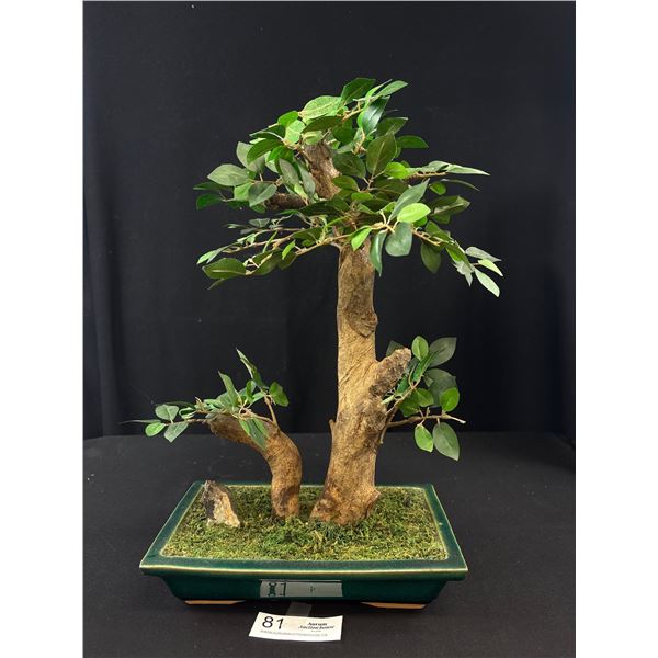 Vintage 15" Tall Decorative Artifical Bonsai Tree