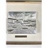 Image 2 : Nicely Framed 3D Art Signed Silver Releif Sculpture