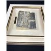 Image 3 : Nicely Framed 3D Art Signed Silver Releif Sculpture