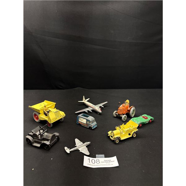 Lot of Vintage Dinky Toys and Other Diecast Cars