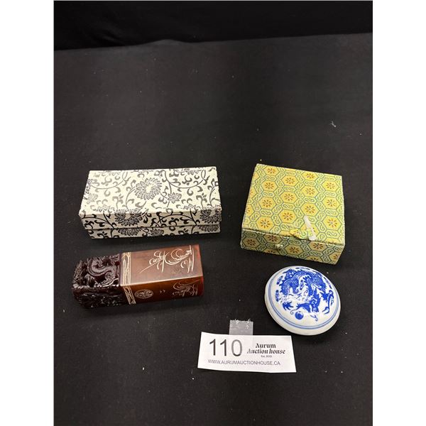 Vintage Chinese Stone Stamp Kit