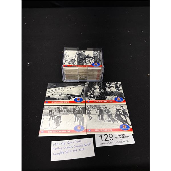 Complete Set Hockey Summit Series 1991-92 Trading Cards